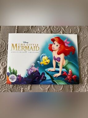 RARE Disney Store Little Mermaid Anniversary Edition Signature Collection prints